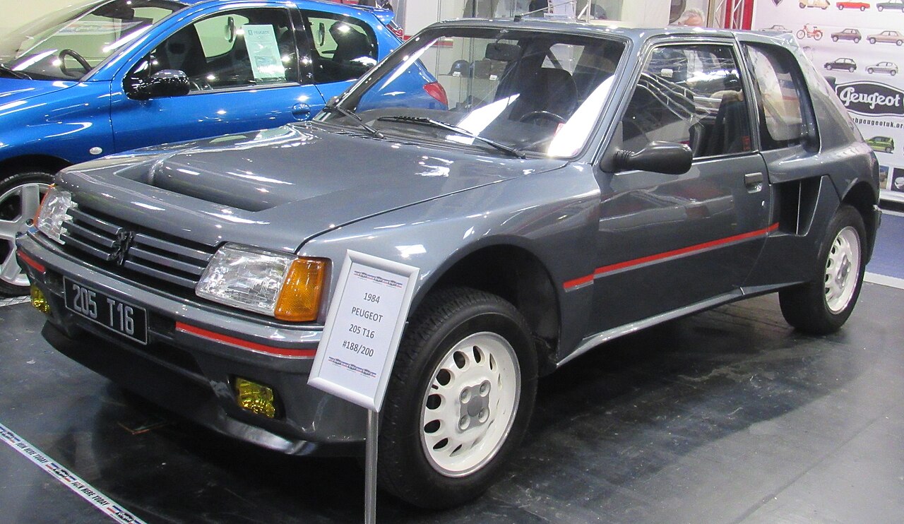 Peugeot 205 T16 1.8 T Midengine