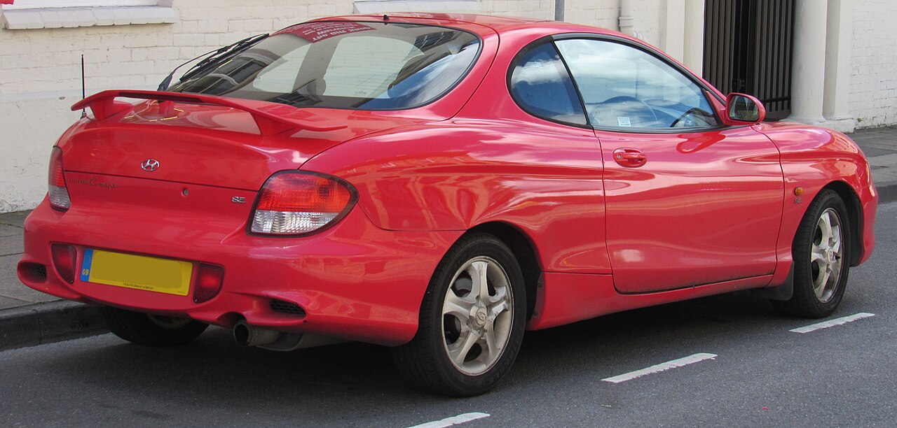 Hyundai Coupe /Tiburon GT 2.7 V6 2nd gen, GK